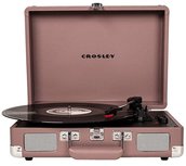Crosley Cruiser Deluxe purple ash platenspeler Crosley Cruiser Deluxe purple ash platenspeler