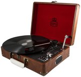 GPO Attaché brown platenspeler GPO Attaché brown platenspeler