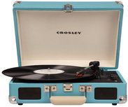 Crosley Cruiser Deluxe turquoise platenspeler Crosley Cruiser Deluxe turquoise platenspeler
