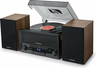 Muse MT-120 MB platenspeler + losse luidsprekers